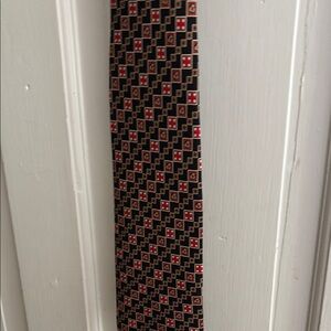 Stefano Ricci Red and Black Tie